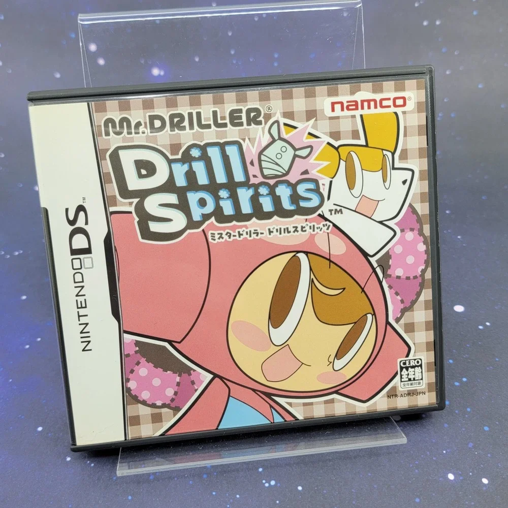 Mr Driller Drill Spirits Nintendo‎ DS Namco Japan Import CIB Complete Game 1687